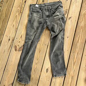 Levi's Black 511 Jeans - Black Label - Thrashed Distressed - Men's Size 34 x 32